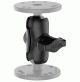 RAM Double Socket Arm -  013-00227-01 - Garmin 